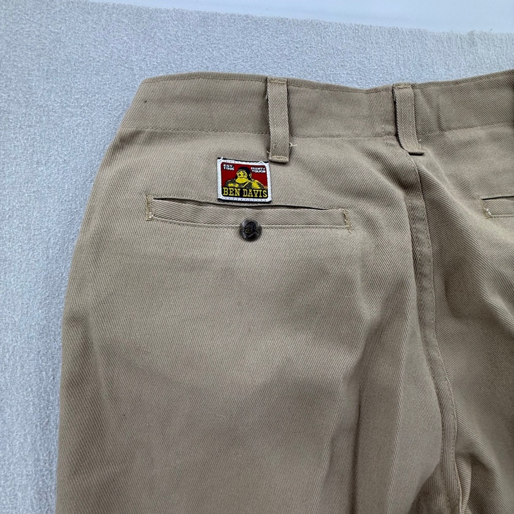 Ben Davis Work Chino Flat Front Utility Durable Pants Trousers Men Size 32 - Picture 7 of 10